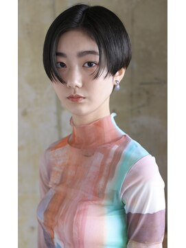 リブロ(liblo) サイドパートのハンサムショート【liblo】