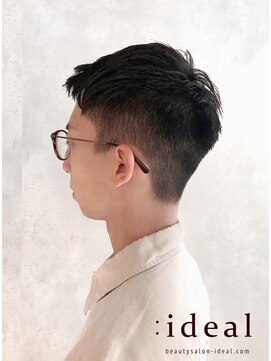 アイディール 心斎橋店(:ideal) 頭の形を綺麗に整え、好印象メンズカット☆　＃半個室