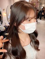ルームバイシー 新宿(Loom. by Sea)&nbsp;韓国風前髪×レイヤーカット【髪質改善/新宿/レイヤーカット】