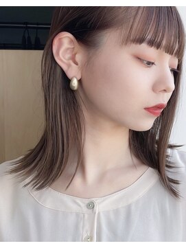 インスヘアー 関大前店(INCE HAIR) ★くびレイヤーエモージュイメチェンハッシュカットフルバング