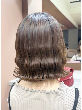 アミー 駒澤(Ammy komazawa) ボブ波巻きパーマ なみまきパーマ/ボブパーマ/ウェーブパーマ