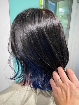 マティーナ ヘアー 池袋(Matina hair) 【インナーブルー】20代30代40代50代