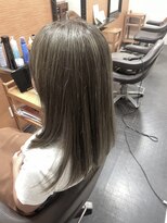 ヘアーサロン デペント(HAIR SALON Depend)&nbsp;スライシングカラー　グレージュ