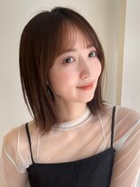 ガーデンヨコハマ(GARDEN YOKOHAMA) 切りっぱなしボブタッセルボブ束感前髪こなれミディ外ハネ
