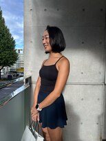 リバレッジ 白金(Leverage) 大人外国人風ボブレイヤーバングス:Kaede Kotaki