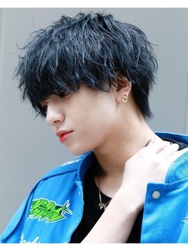 リップス レイ ギンザ(LIPPS Ray GINZA) クリアブラック無造作ツイスパマッシュ