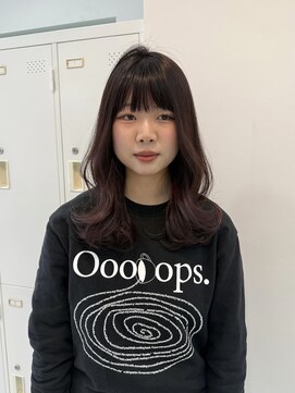 ミニヨン バイ ハピネス 高の原店(mignon by Happiness) チェリーレッド チェリーブラウン 髪質改善