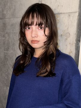 ノラジャーニー(NORA Journey) 【徳岡】ベージュ ブラウン レイヤーカット 顔まわりレイヤー