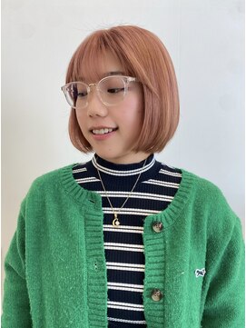 牛若丸ジャパン(Japan) ミニボブ×ハイトーンカラー