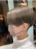 ハイトーン×ハンサムショート