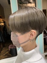 バディ 中野駅前店(BUDDY)&nbsp;ハイトーン×ハンサムショート【中野美容室/新中野/東中野】