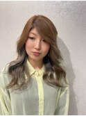 韓国レイヤー/グレージュ