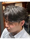 フェザーパーマ/カスタム 【風を味方に、シルエットで魅せる】