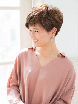アドラーブル ココロ 新潟(adorable CoCoLo)の写真/髪質・ボリューム・毛流れまで調整し計算されたカットであなたに合った”可愛い”を表現★
