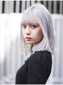 イメチェン/レッドブラウン/フルバング/似合わせカット/溝ノ口駅