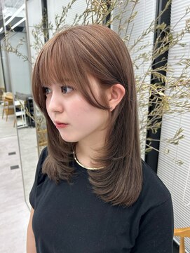 ビューナゴヤ 名駅(VIEW NAGOYA) レイヤーカット/おくれ毛/顔まわりカット/前髪カット