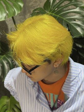 ペレ 渋谷(PELE) MEN’S HAIR/ブルーブラック/フェザーパーマ/渋谷