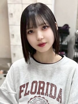 ジィルム(XELM) 韓国レイヤーカット/ブリーチ/レイヤーカット/ハッシュカット