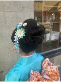 七五三 7歳ヘアセット