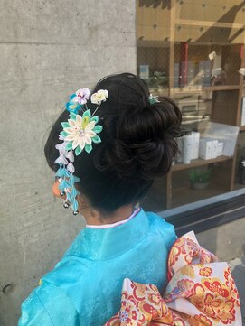 チップタップ 保谷店(tip top) 七五三 7歳ヘアセット