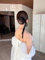 スリー バイ ザサロンフジサワ(THREE by the salon fujisawa)&nbsp;花嫁ヘアメイク