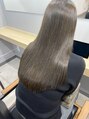 カミエ(kamie)&nbsp;◎オリーブベージュカラー×髪質改善明るめ髪質改善カラーです