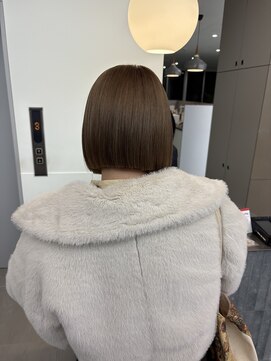 ローレンアオ(LOREN AO) 黒髪カタログ/クラゲヘアー/オリーブグレー/矢場町