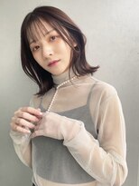 ファースト 仙台店(first)&nbsp;仙台/ 透明感カラー/大人ボブ/顔周りカット/艶髪