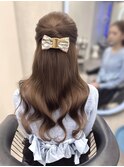 ヨシンモリハーフアップ