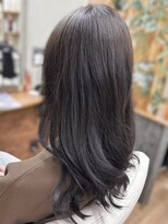 ナチュラルプラス 築町店(natural+)&nbsp;ワンカラー透け感グレー