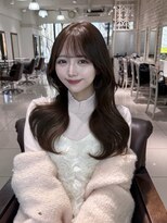 ネクストハラジュク(NEXT HARAJUKU)&nbsp;ブリーチなしダブルカラーで透明感ブラウン