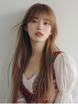 モードケイズ ラ ヴィ ベル(MODE K's la vie belle) 【庄内駅】20代 カシス愛されストレートロング