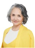 【えがお美容室】グレイヘアの方に☆大人のウェーブボブ