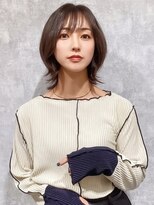 ミリバイアフロート(MIRI by AFLOAT) 【立松佳祐】韓国レイヤー 顔周りカット グレージュ 30代