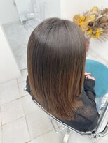 シアー(sheer)&nbsp;《sheer /稲葉》#ブリーチ履歴#髪質改善縮毛矯正