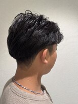 ジェコ ヴェール 祐天寺(gecko.vert)&nbsp;毛流れパーマ　ビジネススタイル