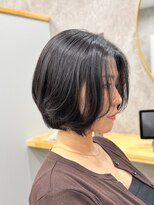 ガイア フォー ヘアー(GAiA for hair) 縮毛矯正×毛流れボブ【GAiA for hair】