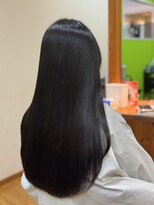 ウフヘアー(ufu hair) ナチュラルロングストレート