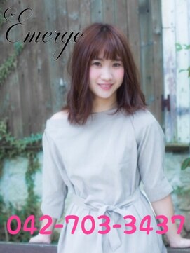 エマージュ 橋本(Emerge) フェアリー☆ストレートミディ[橋本]