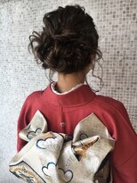 【LA PENSEE】もこもこ外し卒業式セット　着物
