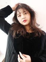 アイティー バイ アルバム 中野店(IT by ALBUM)&nbsp;ラフカール_厚めバングローライトスリークボブ_37054