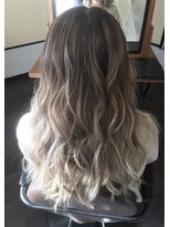 リピュア(Re:PURe)&nbsp;**ホワイト系アッシュシルバーバレイヤージュ**