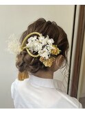 卒業式ヘアセット