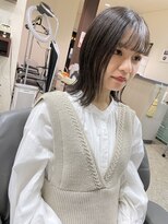 ヘアードレッシング イマイ(IMAI)&nbsp;シースルー外ハネミディアム