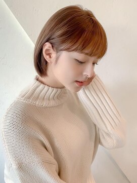 オーブ ヘアー ミア 大村店(AUBE HAIR mia) 20代・30代_垢抜けミニボブ