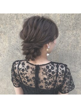 メメント(MEMENTO) 【MEMENTO・三国】ヘアアレンジ　お呼ばれヘア　結婚式　デート