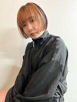 タロ(TALO)&nbsp;リップラインのミニボブ×ワイドバング