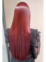 ヘアーソート(hair sort)&nbsp;さら艶透明感◎ワインレッド