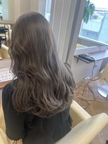 シカ 神戸三宮元町店(Cica)&nbsp;透明感 冬 ラベンダー グレージュ アッシュ 韓国風 三宮 元町