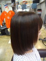 ヴァンテアン 巣鴨店 大人雰囲気30代40代50代髪質改善小顔ウルフレイヤーボブ♪西巣鴨